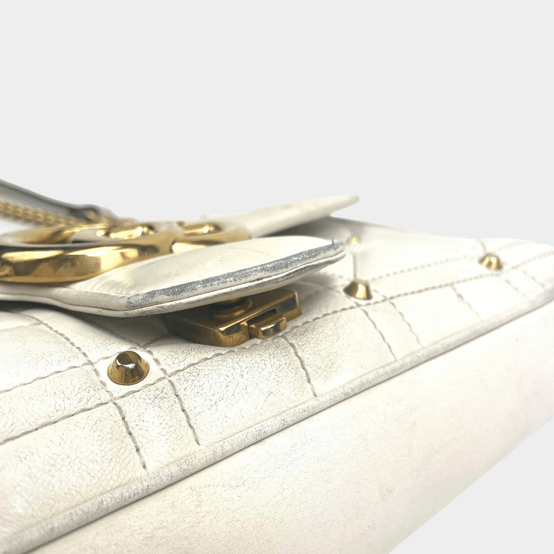 Gucci  GG Marmont Flap Bag Studded Matelasse  - OUTLET ITEM FINAL SALE