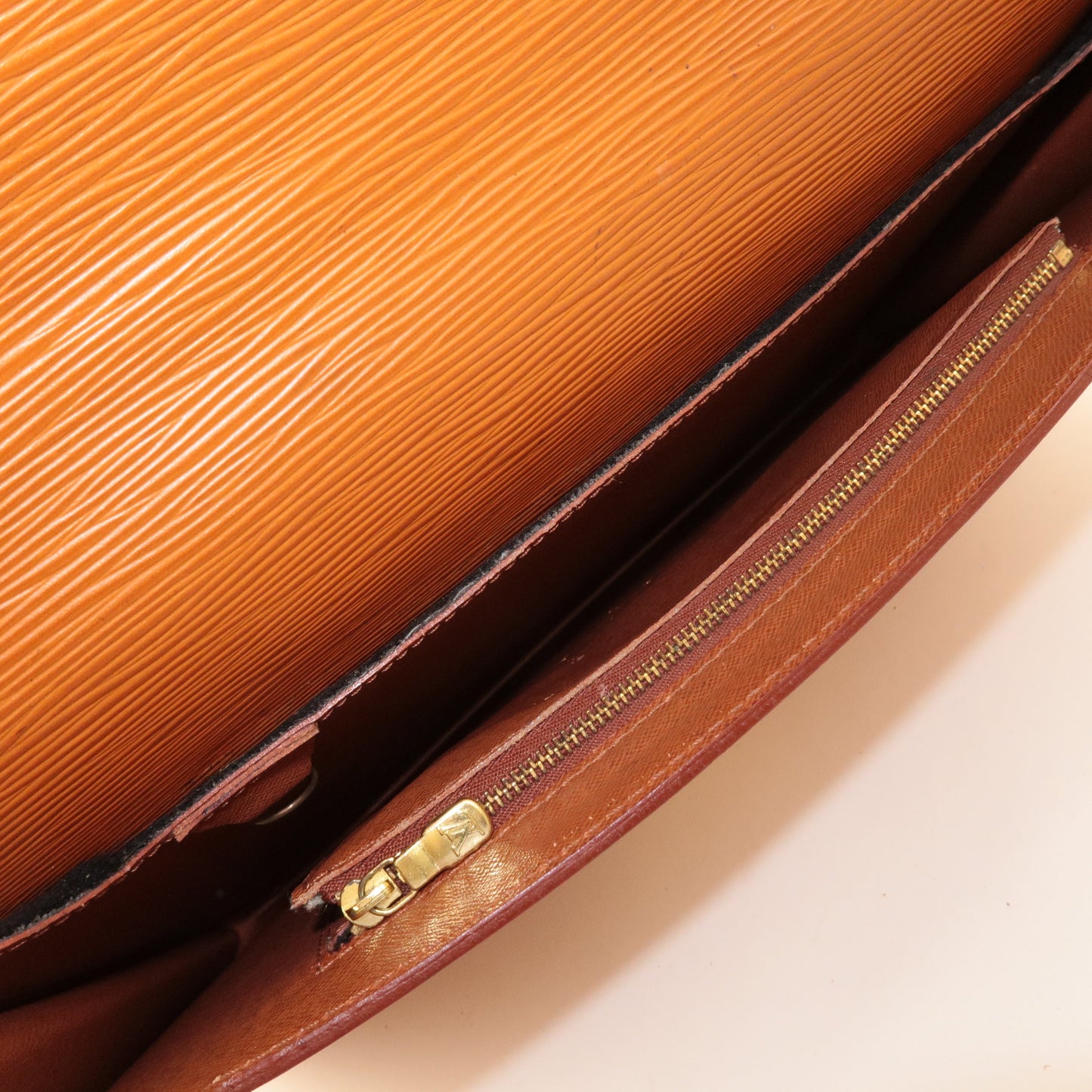 Louis Vuitton Epi Porte Documents Voyage Business Bag M54468