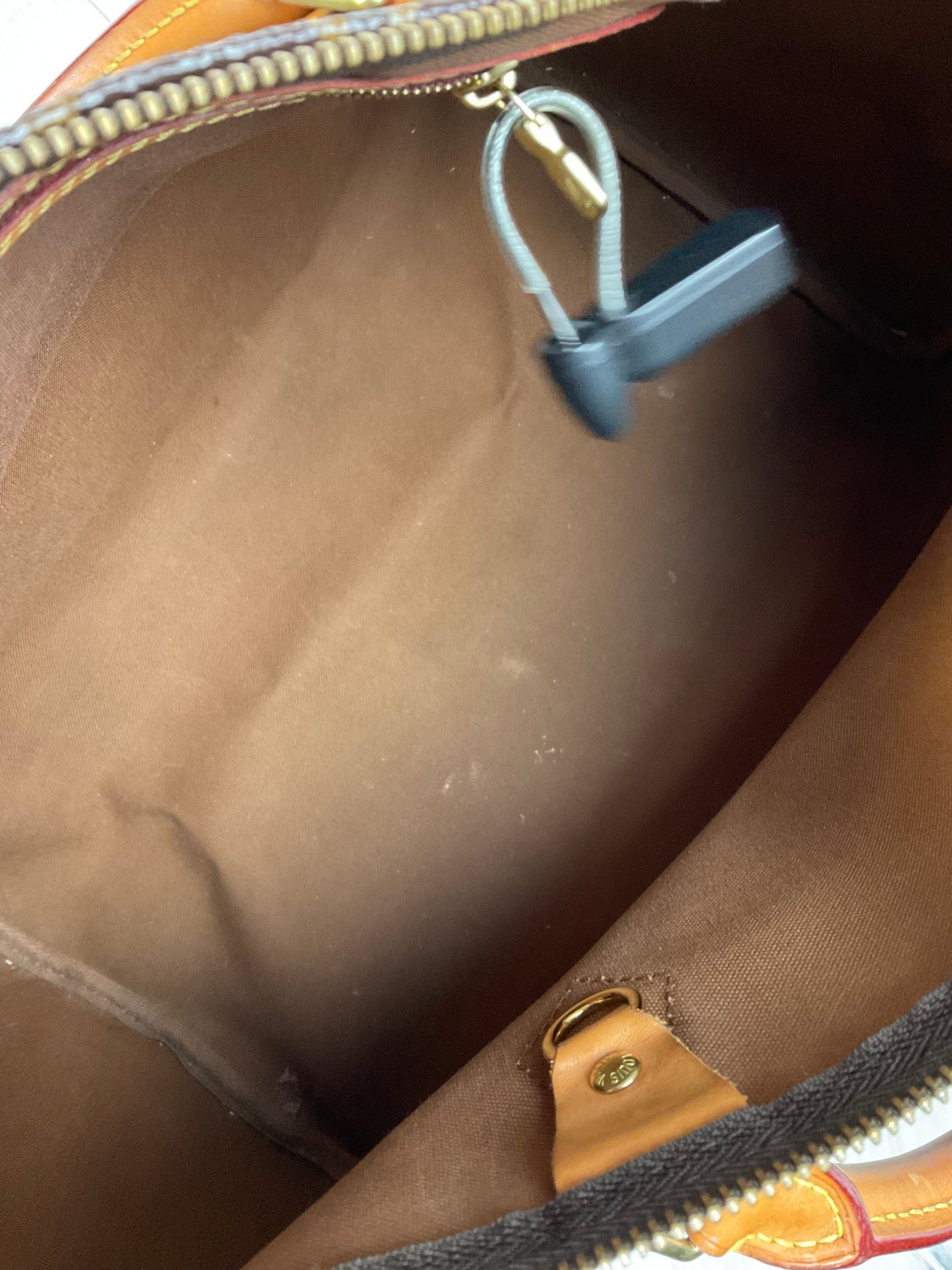 HandBag Designer By Louis Vuitton, Size: Medium