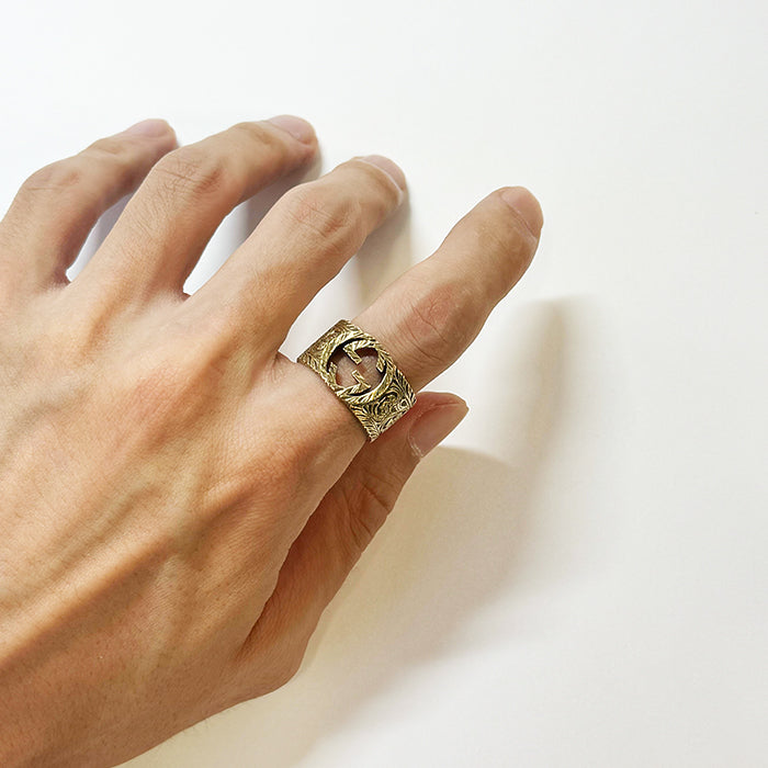 GUCCI Ring Au750 gold 19