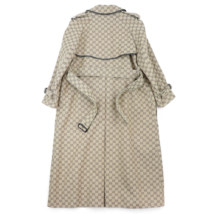 GUCCI coat cotton Beige, Brown 648997 Z8AMP 38