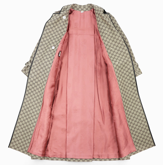 GUCCI coat cotton Beige, Brown 648997 Z8AMP 38