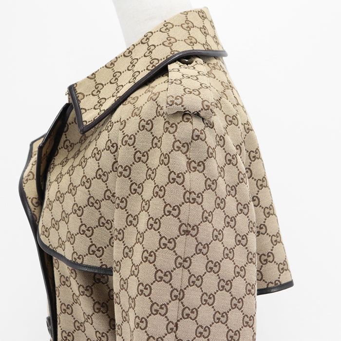 GUCCI coat cotton Beige, Brown 648997 Z8AMP 38