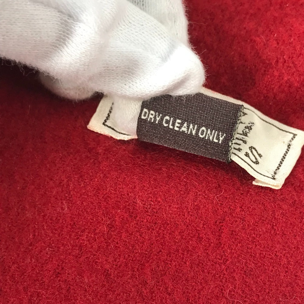 HERMES Scarf cashmere Red logo