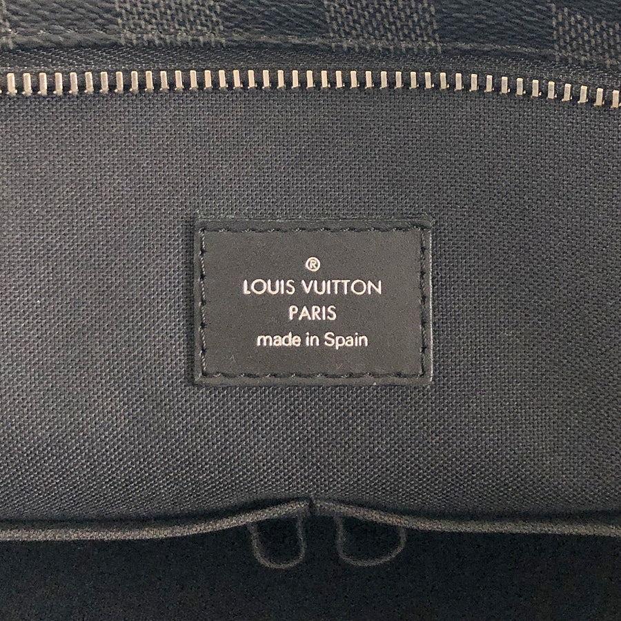 LOUIS VUITTON Damier Graphite 7DW Seven Days A Week N41564 Briefcase