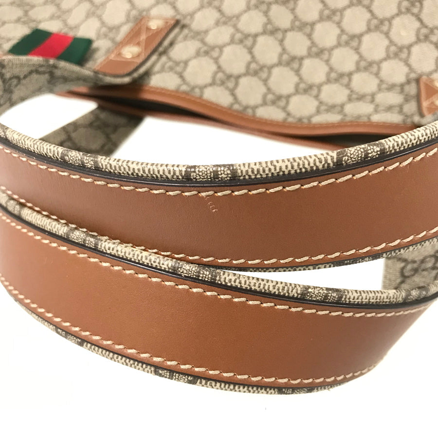 GUCCI GG Supreme Sherry 211134 Tote bag
