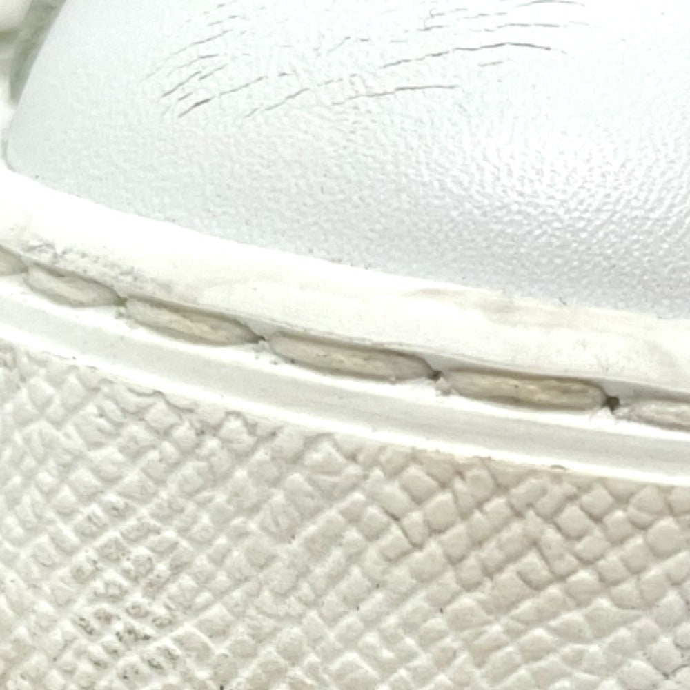 HERMES sneakers leather Whitex orange Avantage 2020Stainless Steel 35