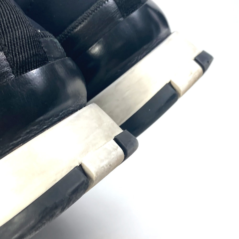 HERMES sneakers Polyamide, Leather black Stadium mens 41 Used
