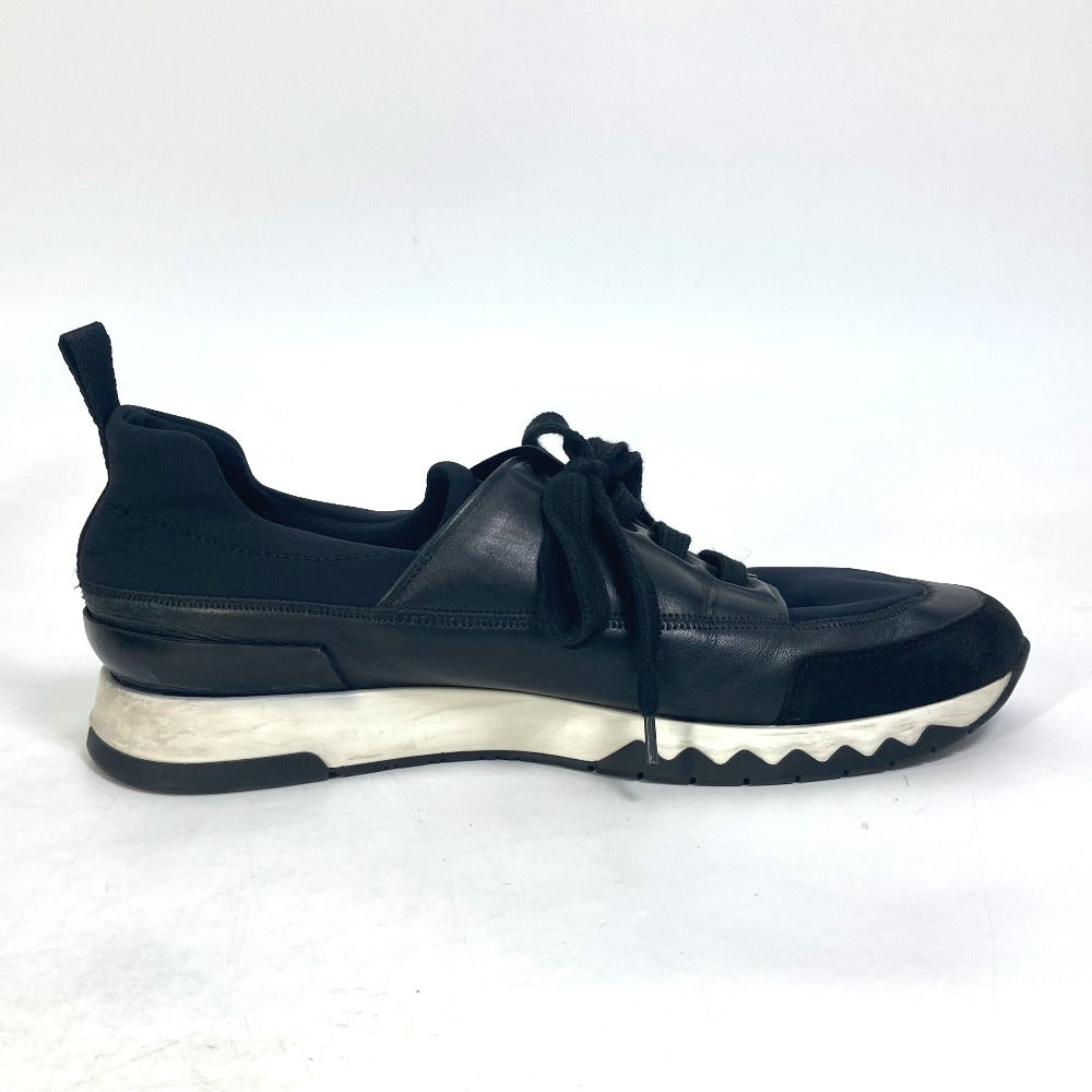 HERMES sneakers Polyamide, Leather black Stadium mens 41 Used