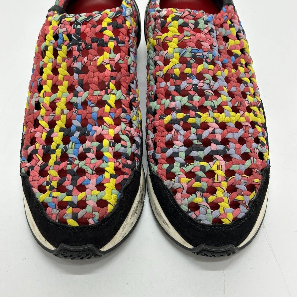 HERMES sneakers leather pink Braid Women 36 Used