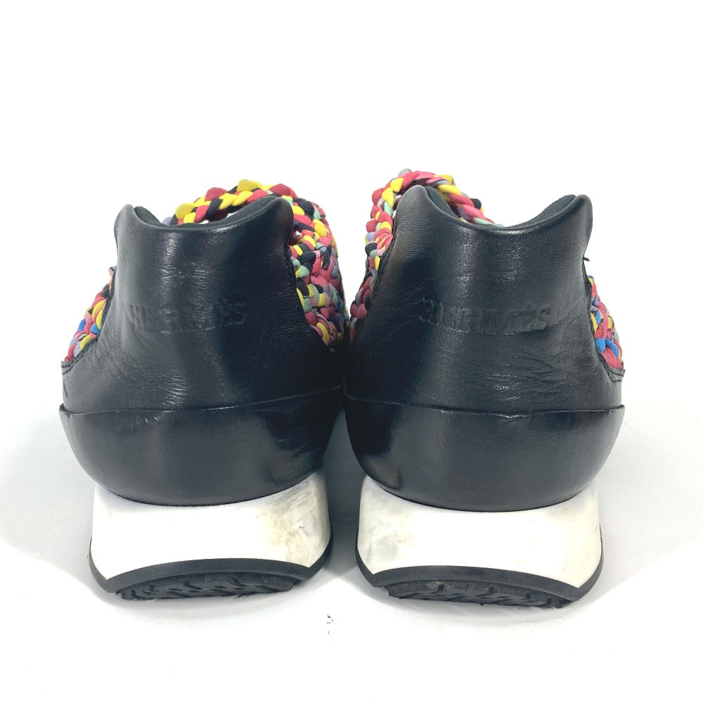 HERMES sneakers leather multicolor Slip-on Women 37 Used