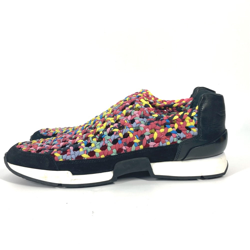 HERMES sneakers leather multicolor Slip-on Women 37 Used