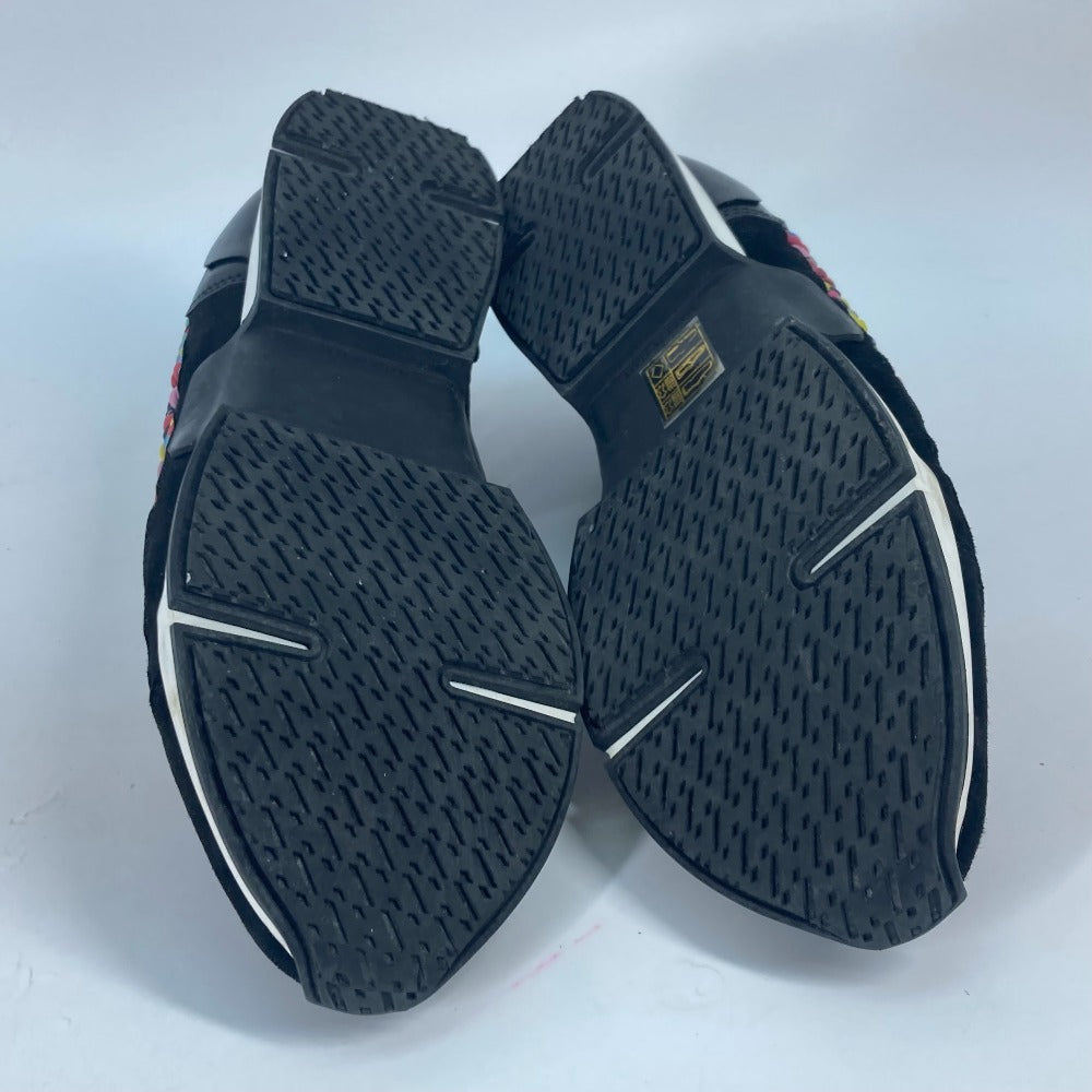 HERMES sneakers leather multicolor Slip-on Women 37 Used