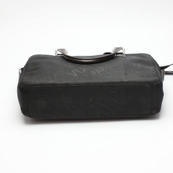 LOUIS VUITTON Business bag M93082 Damier canvas Noir (Black) Business bag Damier Jean Yak unisex(Unisex) Used