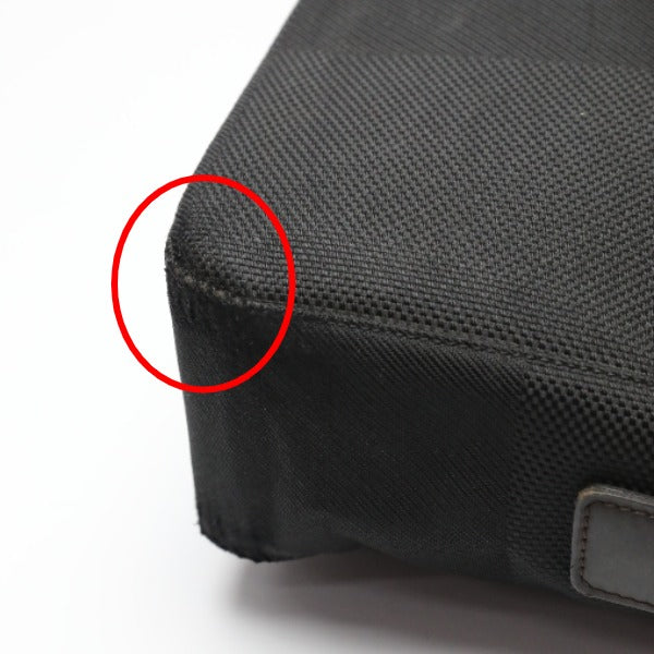 LOUIS VUITTON Business bag M93082 Damier canvas Noir (Black) Business bag Damier Jean Yak unisex(Unisex) Used