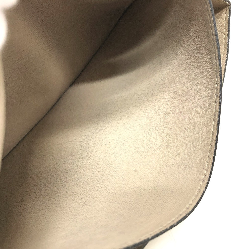 HERMES Long Wallet Purse Togo beige Dogon GM Women Used