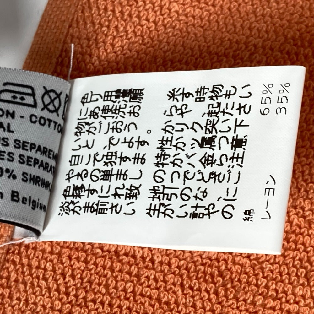 HERMES towel cotton Orange Bath towel Interior Throw Blanket Yachting logo Women Used