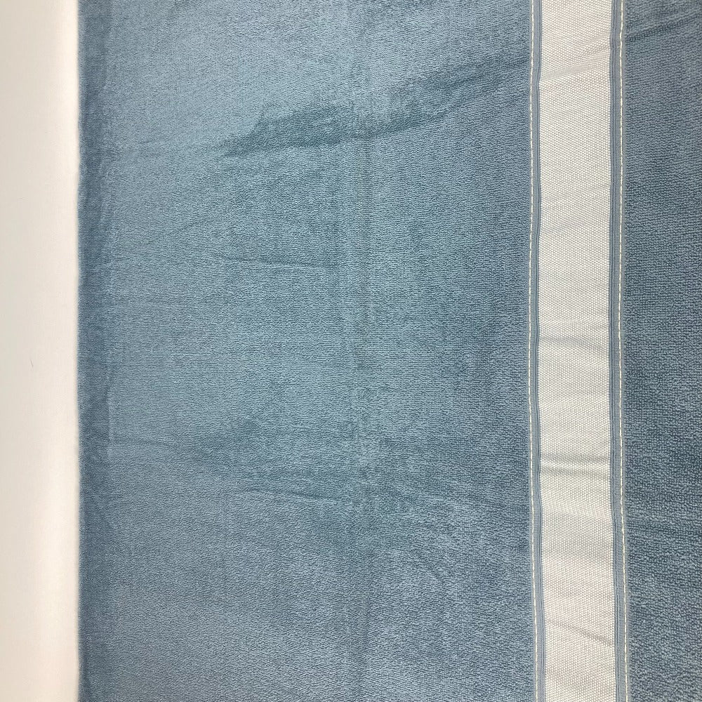 HERMES towel cotton blue Bath towel Interior Throw Blanket Yachting beach towel logo Women Used