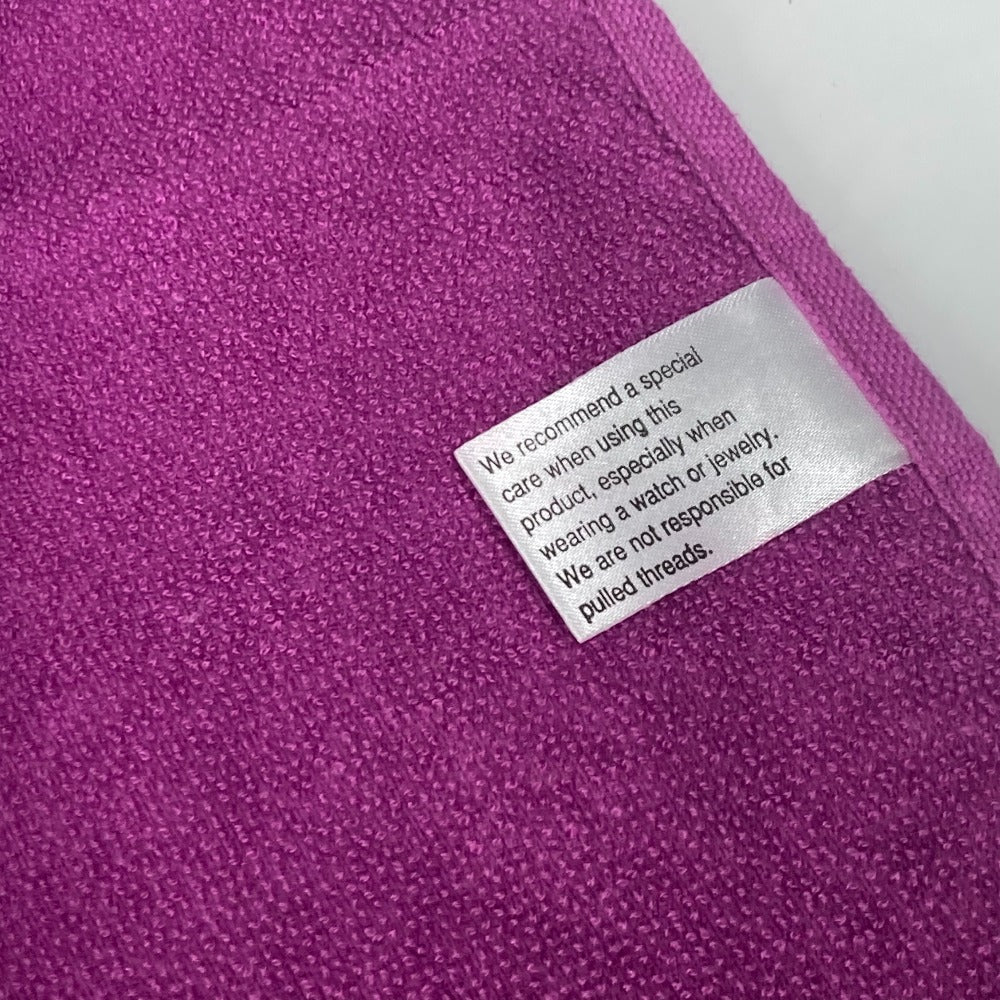 HERMES towel cotton purple Bath towel Interior Throw Blanket Yachting beach towel logo