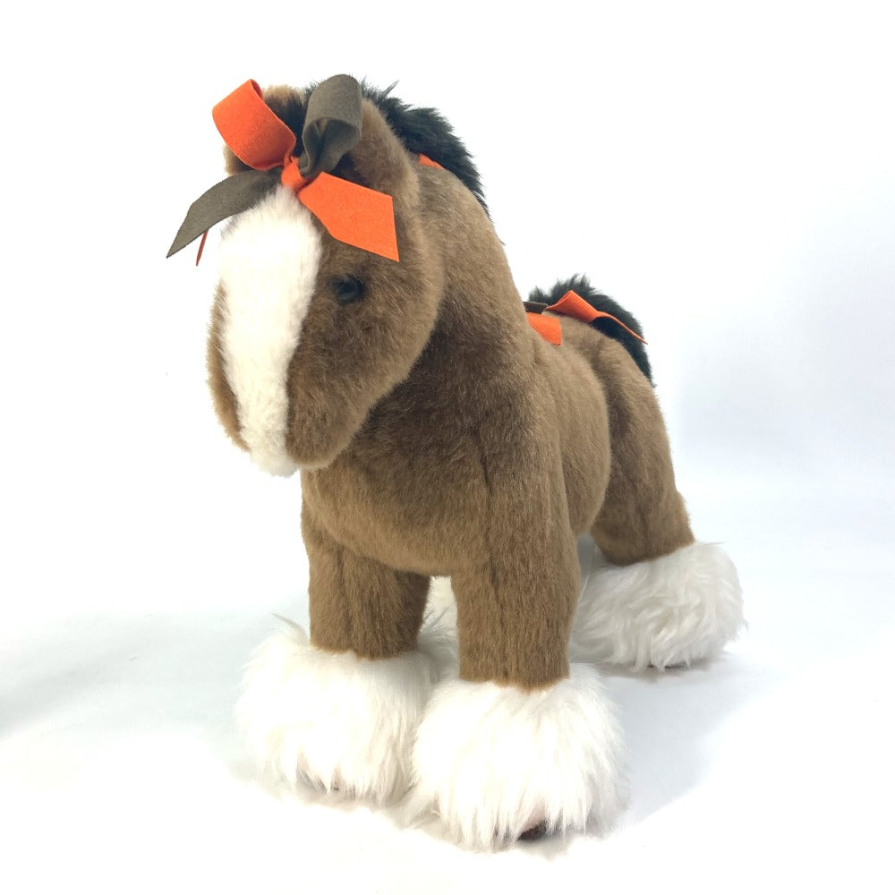 HERMES Plush Doll polyester Brown Doll interior Elmy PPM