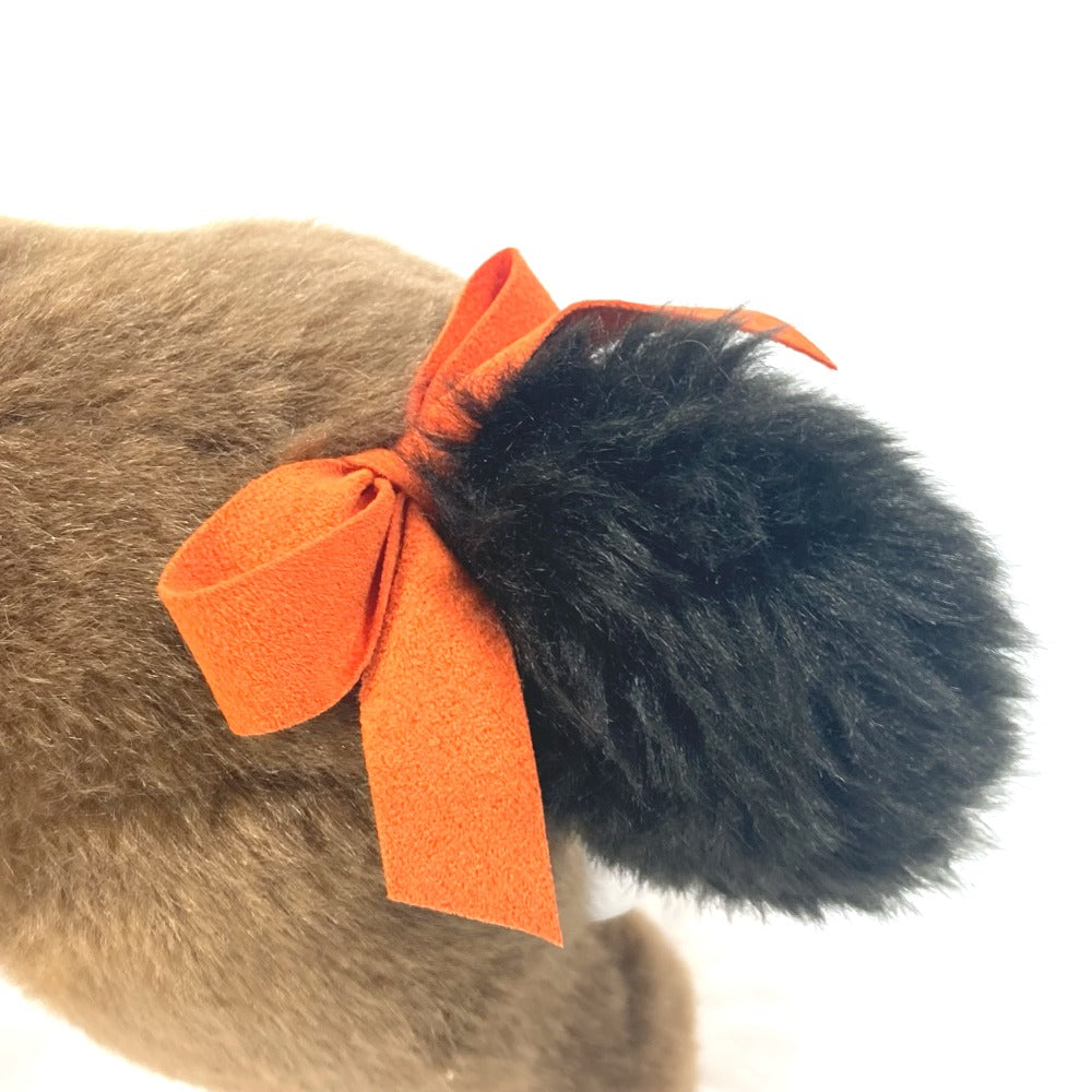 HERMES Plush Doll polyester Brown Doll interior Elmy PPM