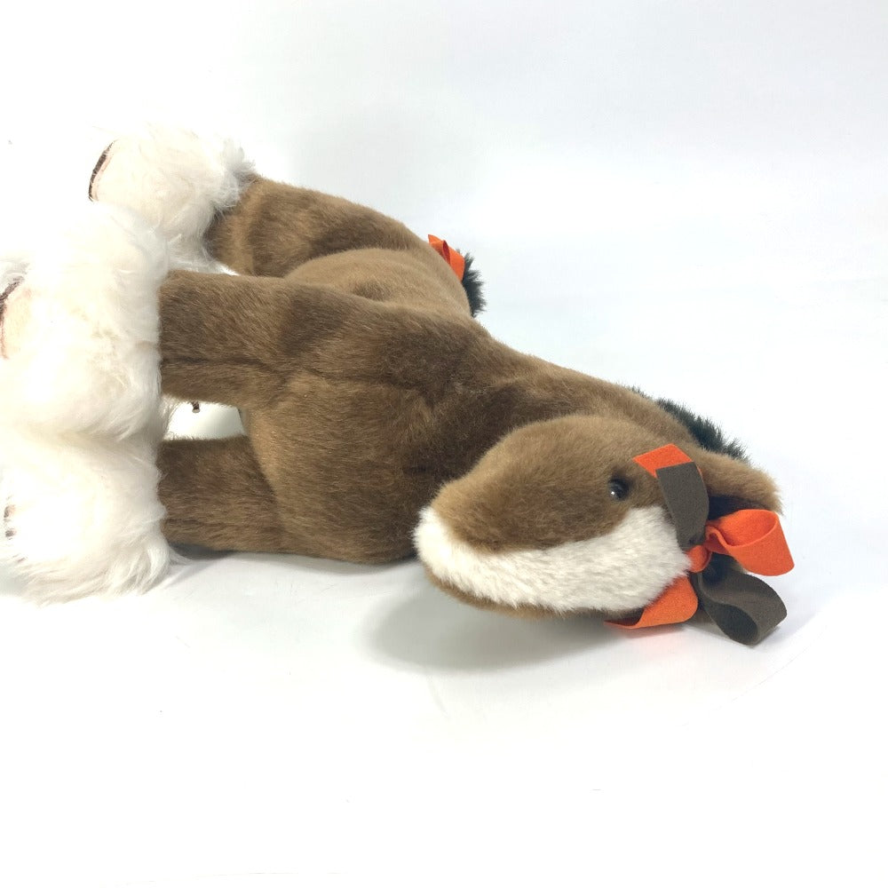 HERMES Plush Doll polyester Brown Doll interior Elmy PPM