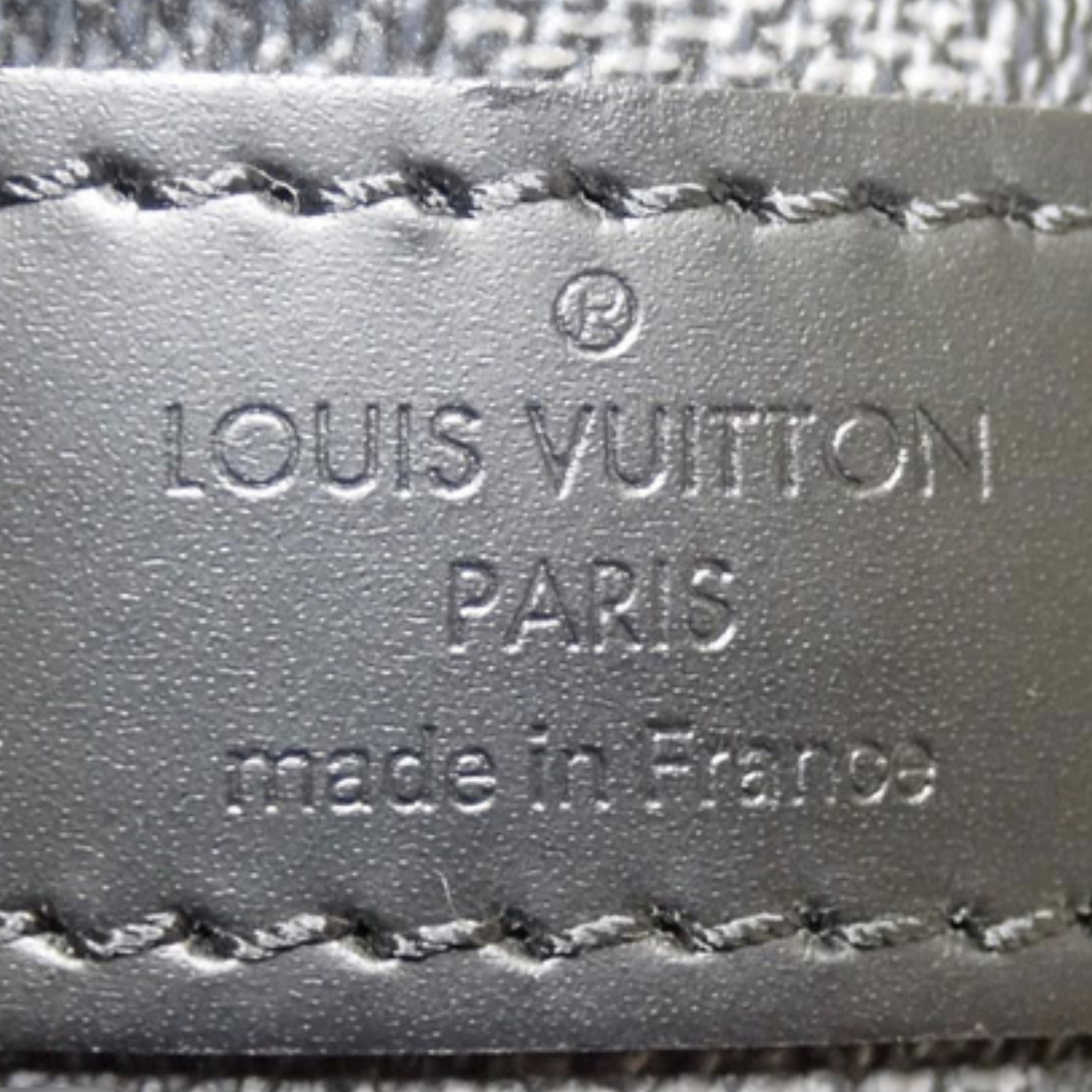 Louis Vuitton Black Canvas Keepall Bandouliere 45 travel bag