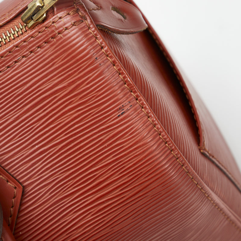 Louis Vuitton Brown Epi Speedy 25 Handbag M43013