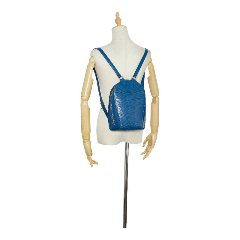 Louis Vuitton Epi Mabillon Backpack M52235 Toledo Blue