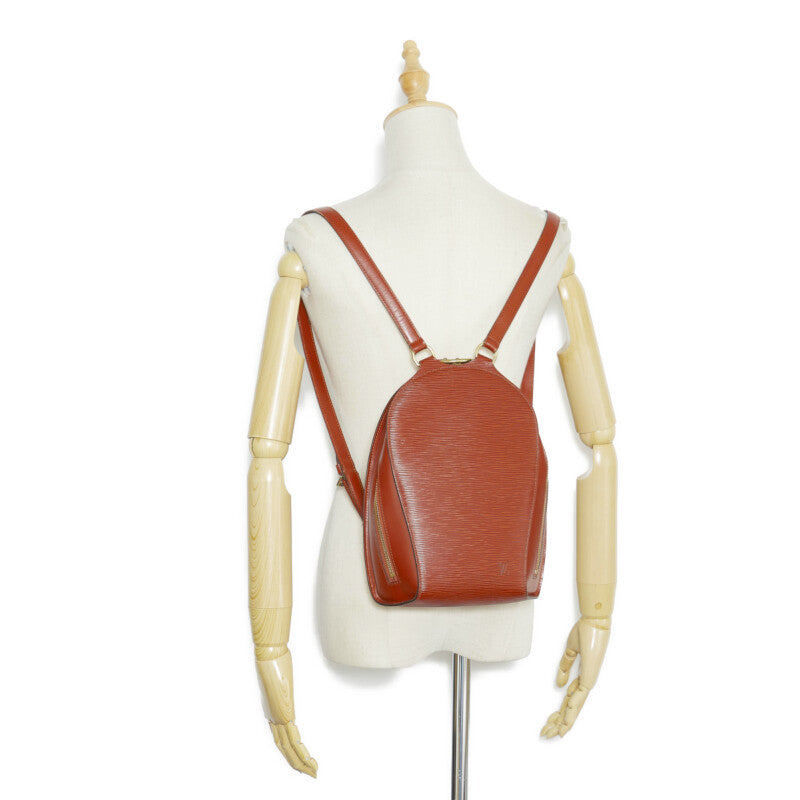 Louis Vuitton Epi Mabillon Backpack M52233 Kenya Brown