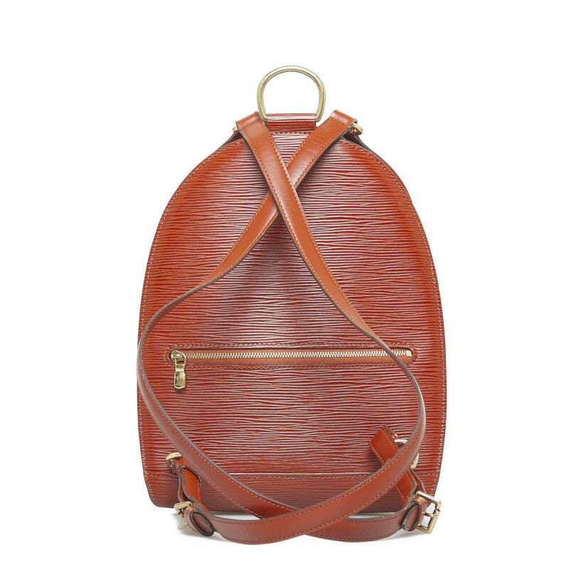Louis Vuitton Epi Mabillon Backpack M52233 Kenya Brown
