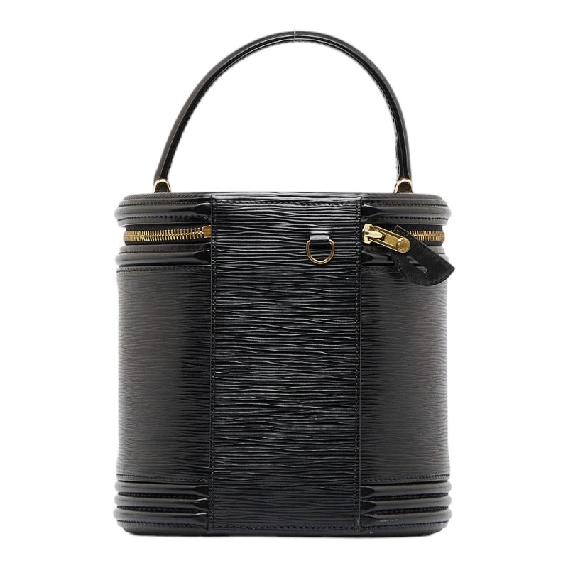 Louis Vuitton Epi Cannes Handbag Vanity Bag M48032 Noir