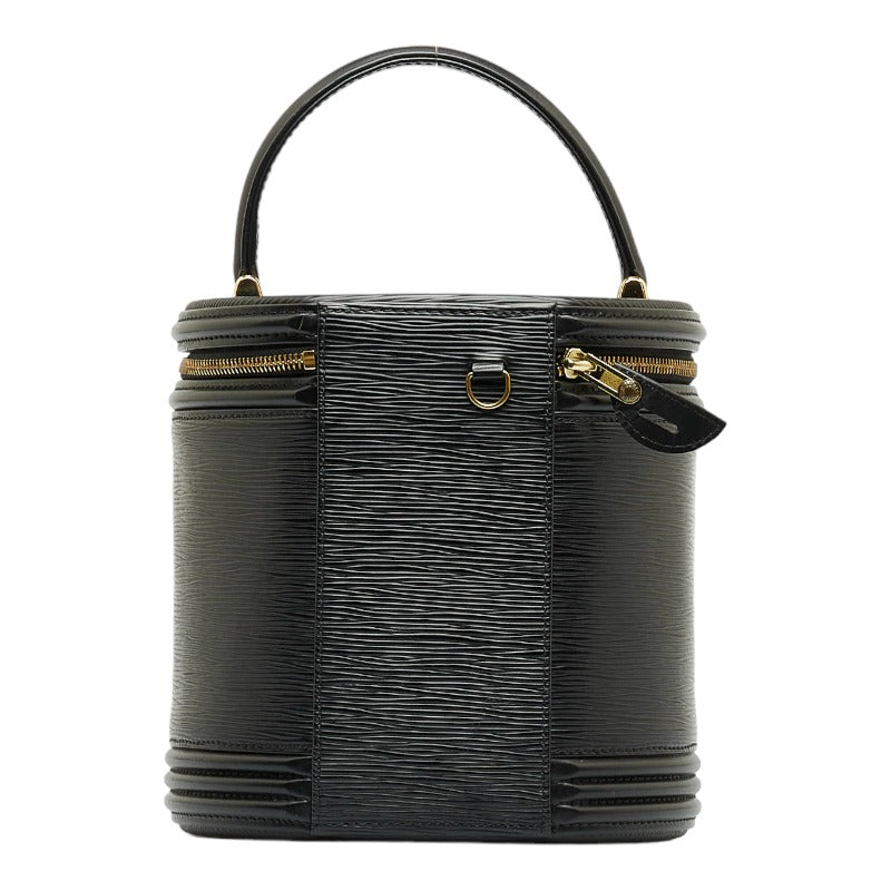 Louis Vuitton Epi Cannes Handbag Vanity Bag M48032 Noir