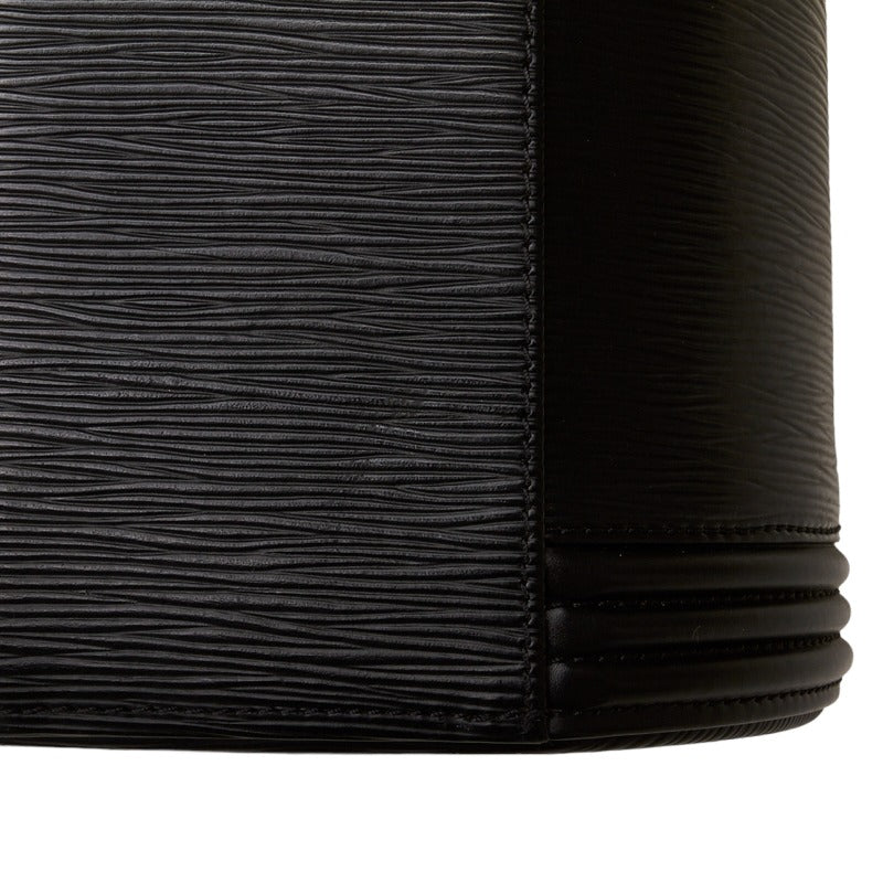Louis Vuitton Epi Cannes Handbag Vanity Bag M48032 Noir