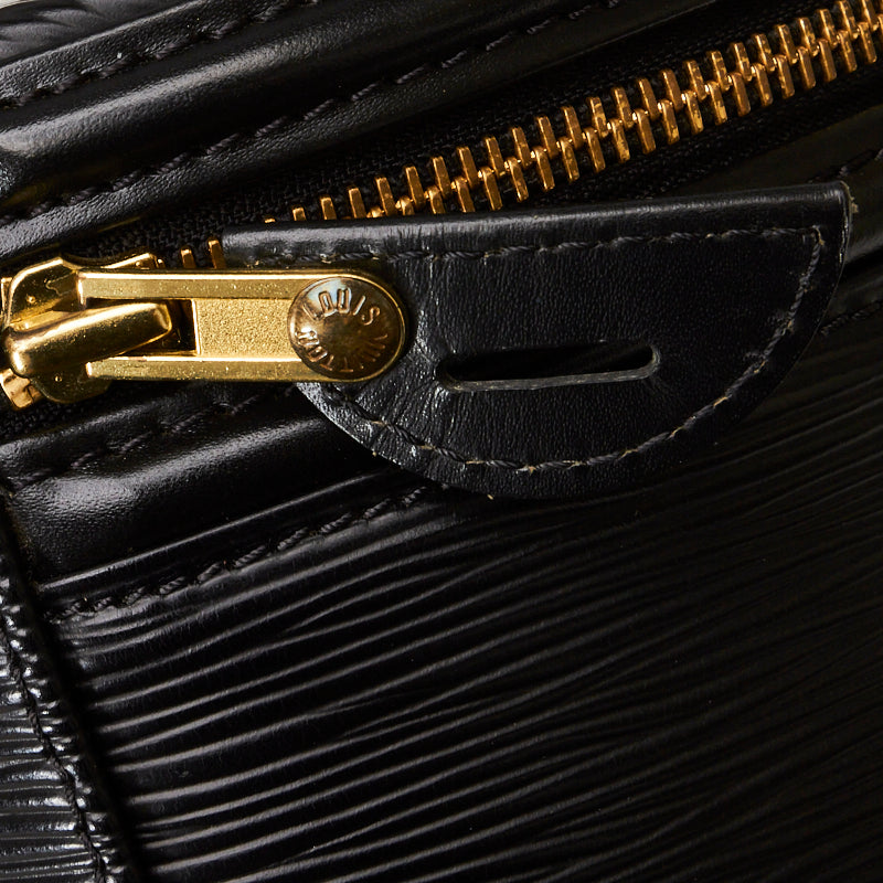 Louis Vuitton Epi Cannes Handbag Vanity Bag M48032 Noir