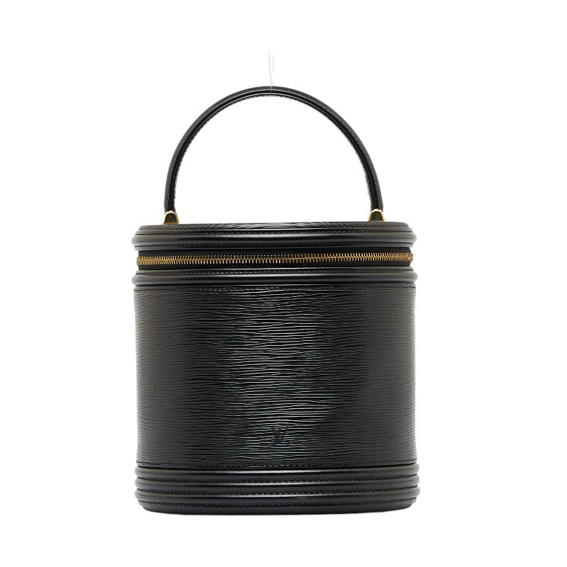 Louis Vuitton Epi Cannes Handbag Vanity Bag M48032 Noir