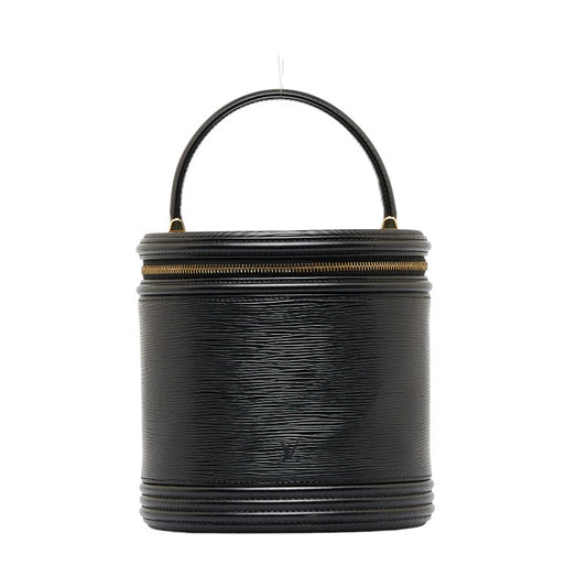 Louis Vuitton Epi Cannes Handbag Vanity Bag M48032 Noir