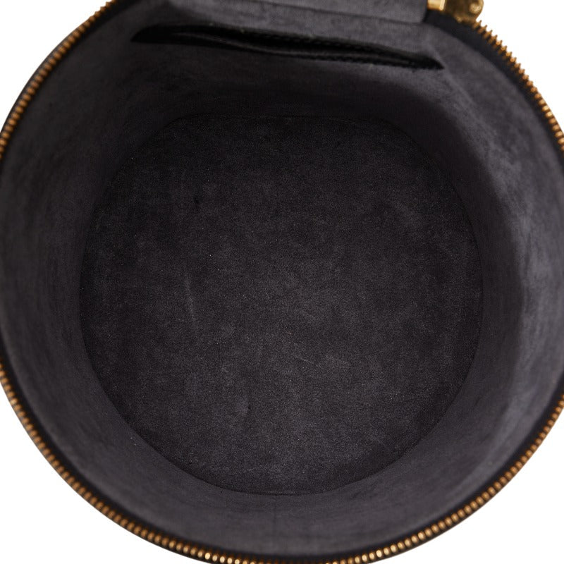 Louis Vuitton Epi Cannes Handbag Vanity Bag M48032 Noir