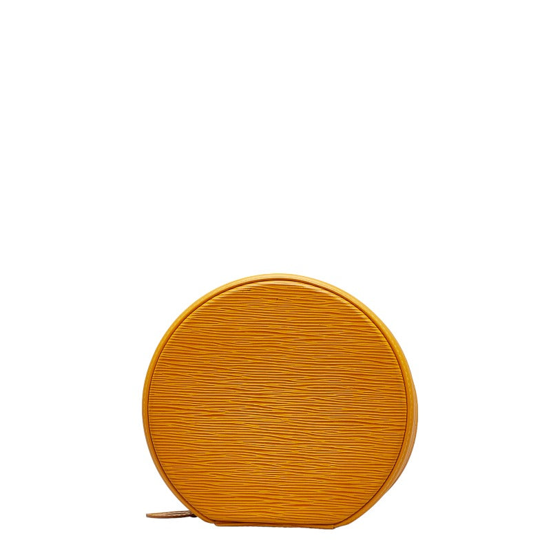 Louis Vuitton Epi Cannes Handbag Vanity Bag M48039 Tassili Yellow