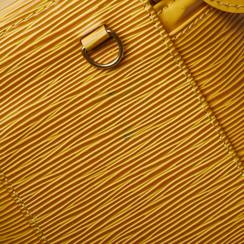 Louis Vuitton Epi Cannes Handbag Vanity Bag M48039 Tassili Yellow