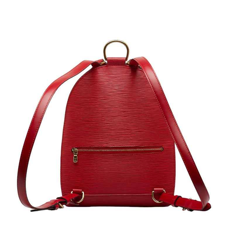 Louis Vuitton Epi Mabion Backpack M52237 Castilian Red Leather