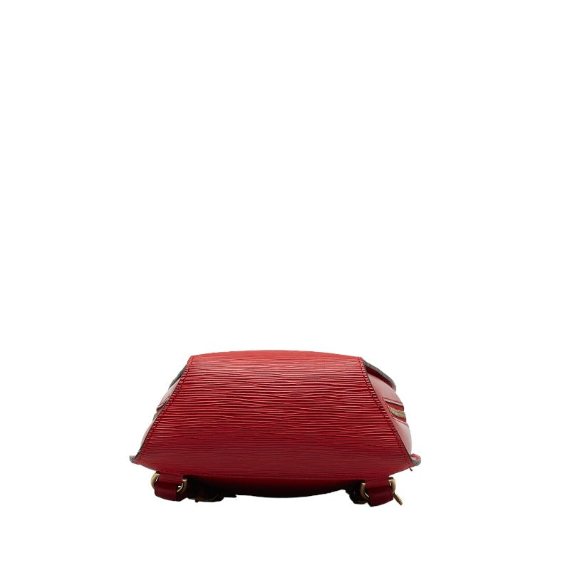 Louis Vuitton Epi Mabion Backpack M52237 Castilian Red Leather