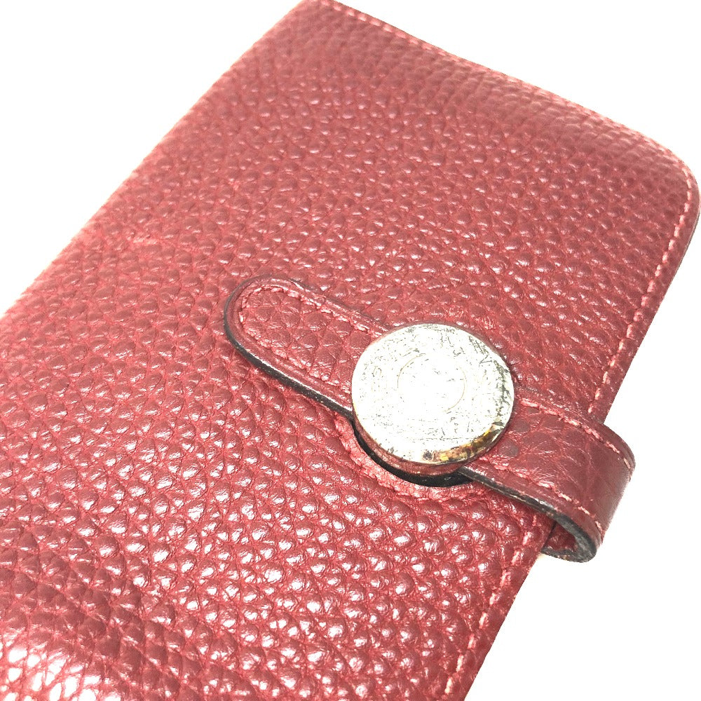 HERMES Coin case Togo Rouge ash Dogon