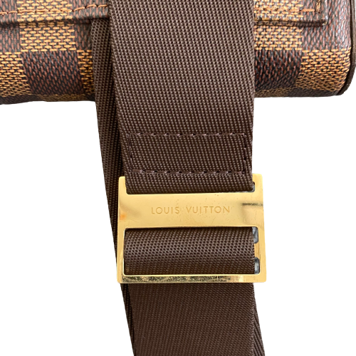 Louis Vuitton Brown Leather Geronimos clutch bag