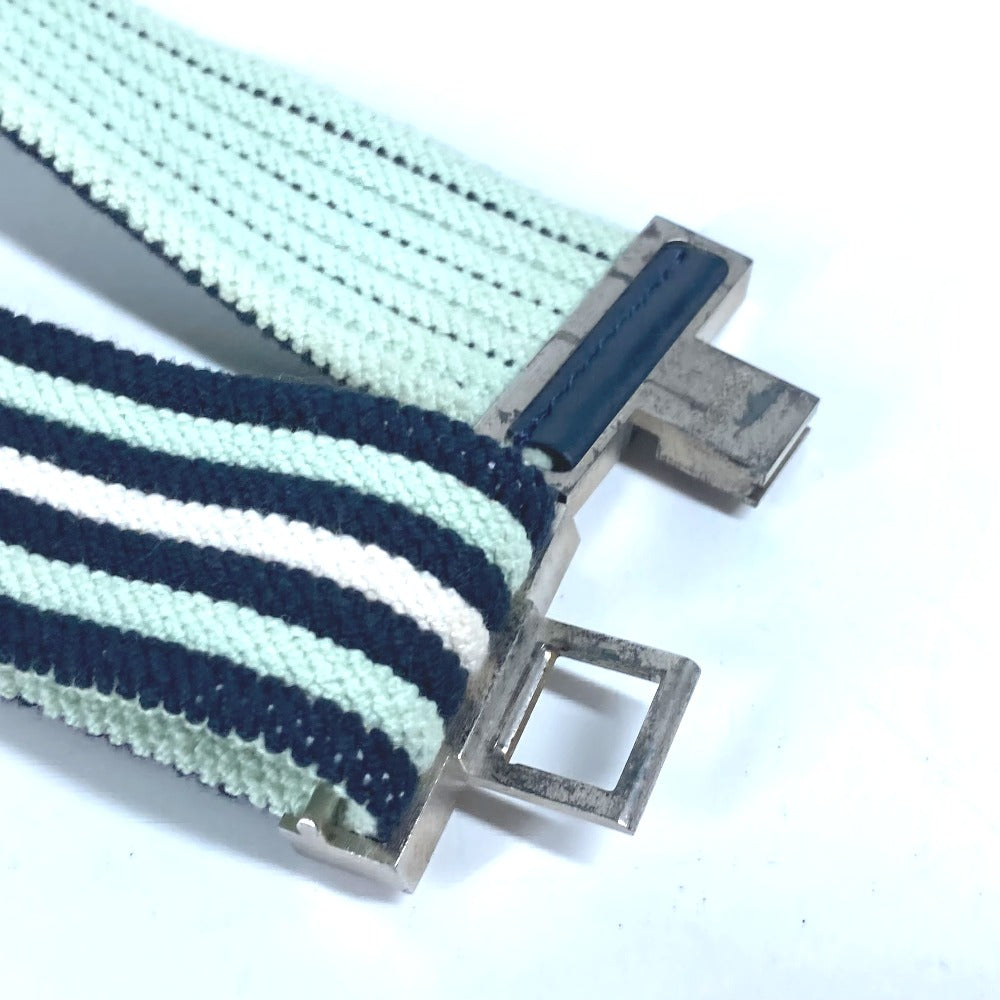 HERMES belt Rubber green H logo