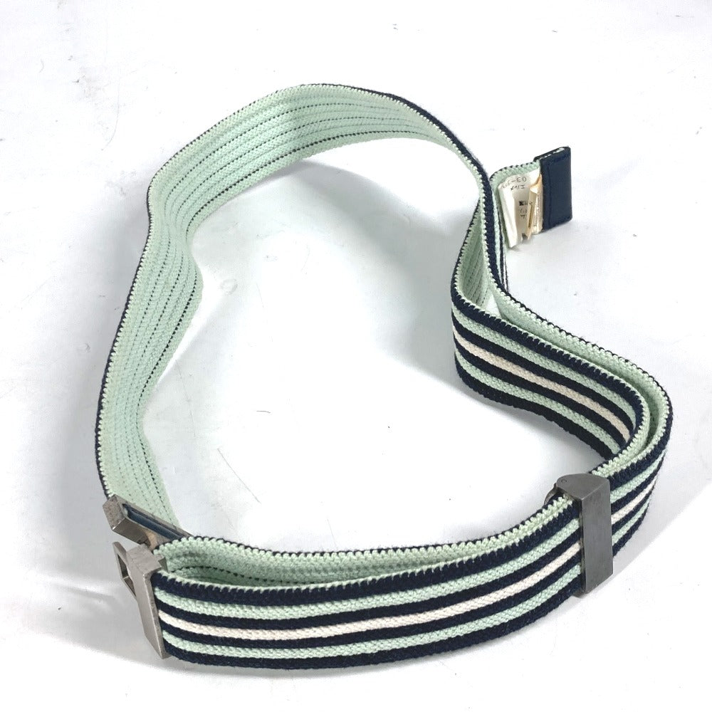 HERMES belt Rubber green H logo