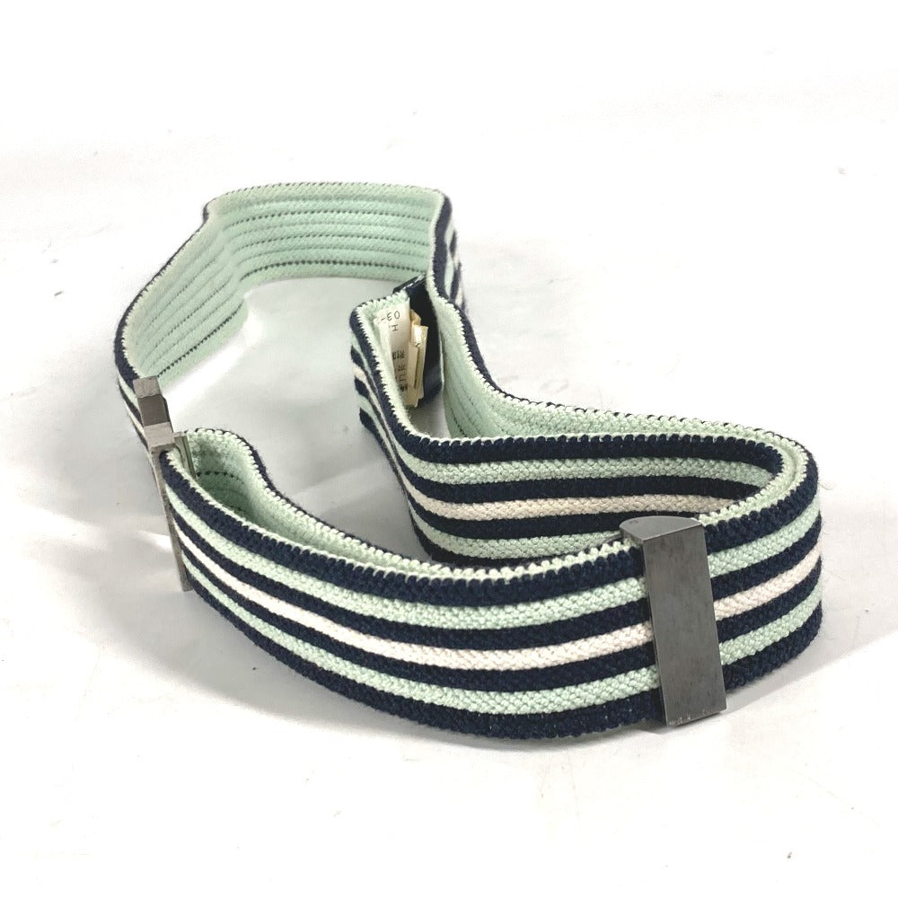 HERMES belt Rubber green H logo