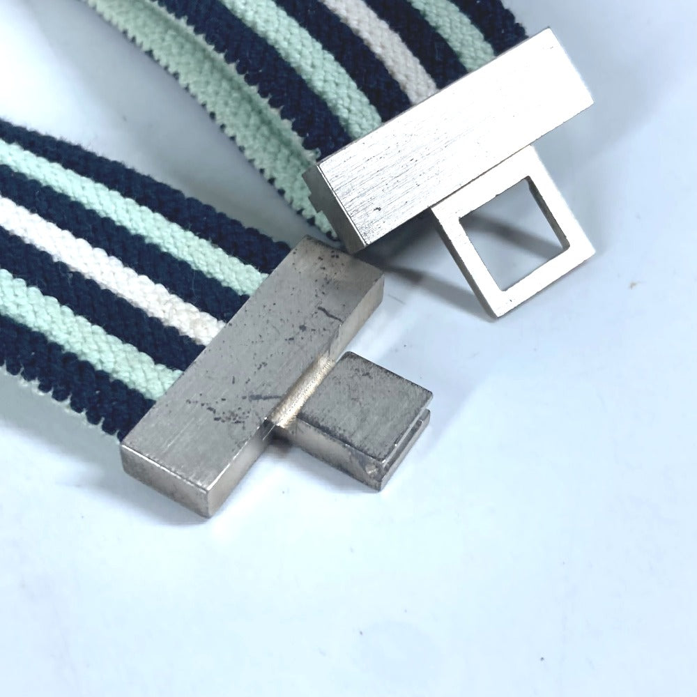 HERMES belt Rubber green H logo