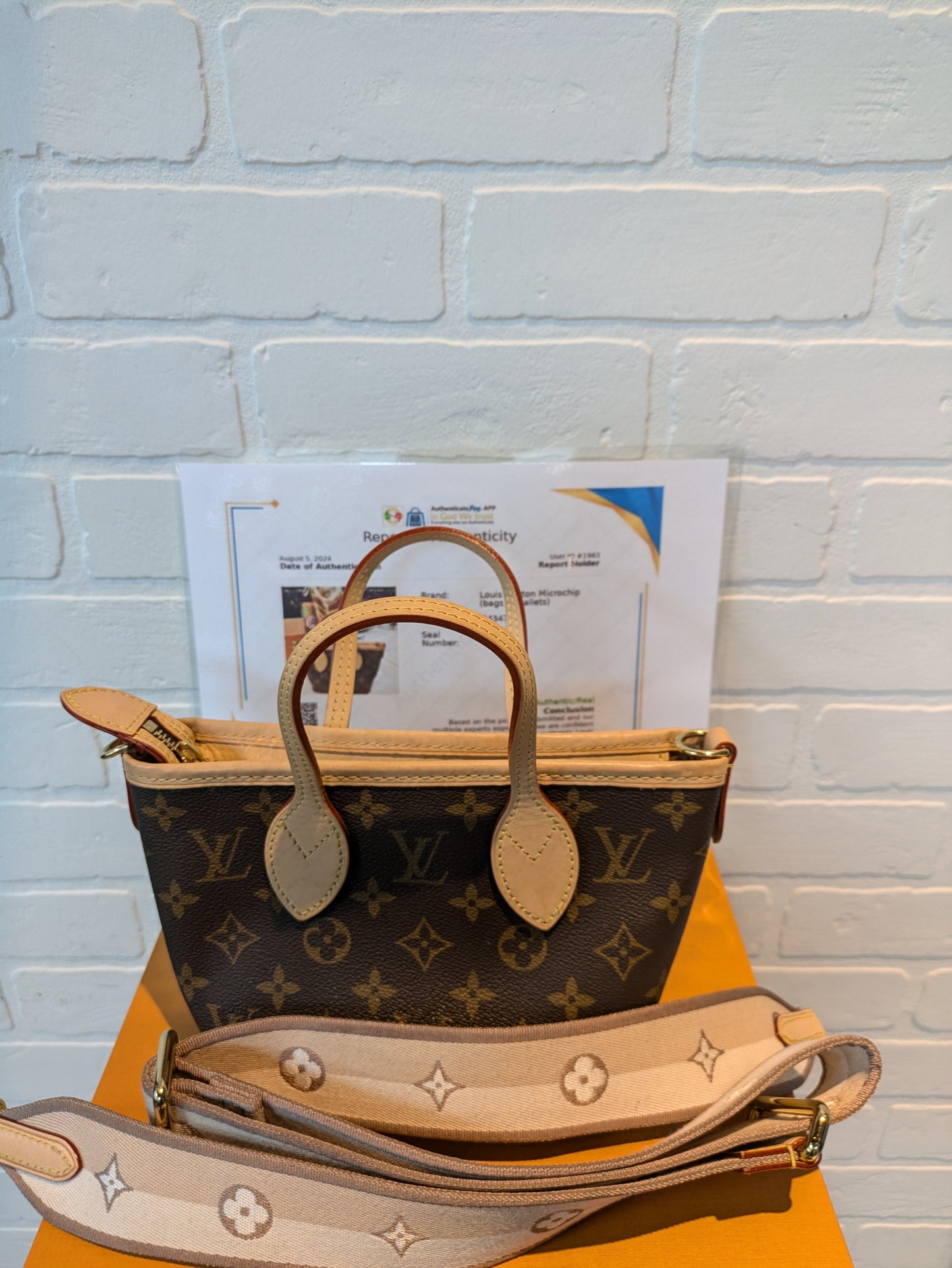 HandBag Luxury Designer Louis Vuitton, Size Small