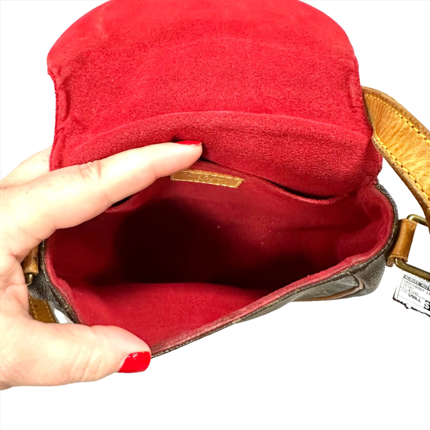 Crossbody Luxury Designer By Louis Vuitton, Size: Small
